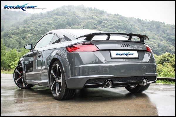 NEU: Inoxcar Sportauspuff Audi TT 8S 2.0 TFSI QUATTRO 230PS Coupè S-LINE Competition 2014-2018 - NEU: Inoxcar Sportauspuff Audi TT 8S 2.0 TFSI QUATTRO 230PS Coupè S-LINE Competition 2014-2018