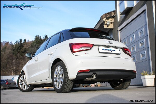 NEU: Inoxcar Edelstahl Sportauspuff Audi A1 8X 1.0 TFSI 82-95PS S-Line 2015 - NEU: Inoxcar Edelstahl Sportauspuff Audi A1 8X 1.0 TFSI 82-95PS S-Line 2015
