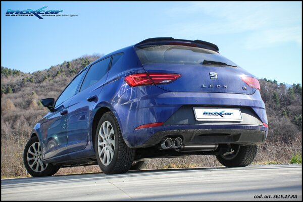 NEU: Inoxcar Edelstahl Sportauspuff Seat Leon 5F 1.5 TSI FR 150PS 2018 - NEU: Inoxcar Edelstahl Sportauspuff Seat Leon 5F 1.5 TSI FR 150PS 2018