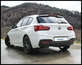 NEU: Inoxcar Edelstahl Sportauspuff BMW F21 SERIE 1 118i 1.5 136PS 2015-2019 - NEU: Inoxcar Edelstahl Sportauspuff BMW F21 SERIE 1 118i 1.5 136PS 2015-2019