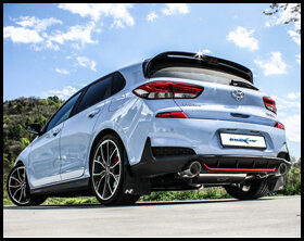 Neu: Inoxcar Edelstahl Sportauspuff Hyundai i30 N 2.0 275PS 2019- - Neu: Inoxcar Edelstahl Sportauspuff Hyundai i30 N 2.0 275PS 2019-