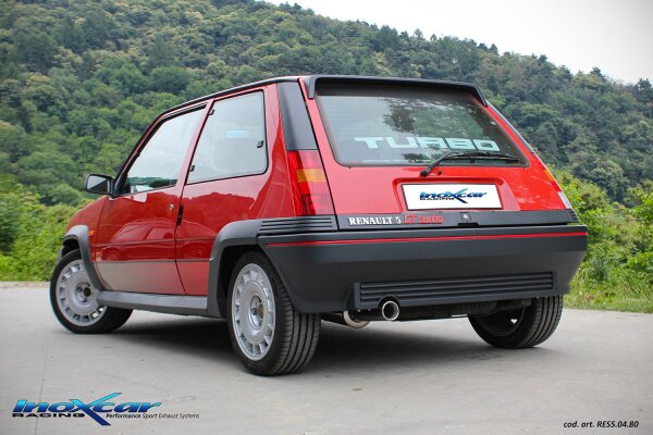 NEU: Inoxcar Edelstahl Sportauspuff RENAULT SUPER 5 1.4 GT TURBO 116PS - NEU: Inoxcar Edelstahl Sportauspuff RENAULT SUPER 5 1.4 GT TURBO 116PS