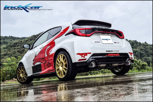 NEU: Inoxcar Edelstahl Catback Sportauspuffanlage Toyota Yaris GR 1.6 280PS 2024– - NEU: Inoxcar Edelstahl Catback Sportauspuffanlage Toyota Yaris GR 1.6 280PS 2024–
