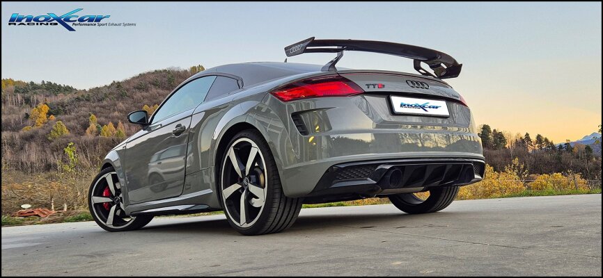 NEU: Inoxcar Edelstahl Sportauspuff Audi TT 8S 2.0 45TFSI Quattro 245PS 2019- - NEU: Inoxcar Edelstahl Sportauspuff Audi TT 8S 2.0 45TFSI Quattro 245PS 2019-