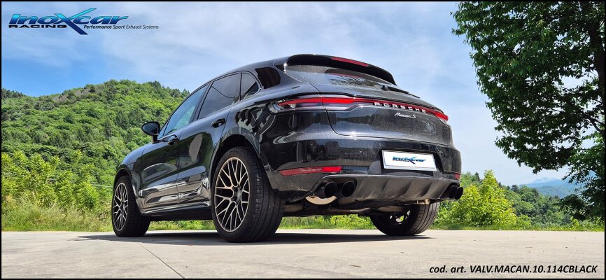 NEU: Inoxcar Edelstahl Sportauspuff Porsche Macan S 3.0 V6 354PS 2019-2021 - NEU: Inoxcar Edelstahl Sportauspuff Porsche Macan S 3.0 V6 354PS 2019-2021
