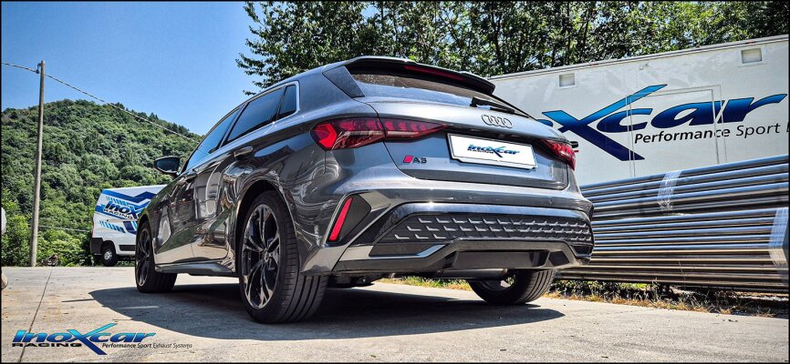NEU: Inoxcar Edelstahl Sportauspuff Audi RS3 8Y TFSI Mild Hybrid 1.5 150PS 2021- - NEU: Inoxcar Edelstahl Sportauspuff Audi RS3 8Y TFSI Mild Hybrid 1.5 150PS 2021-