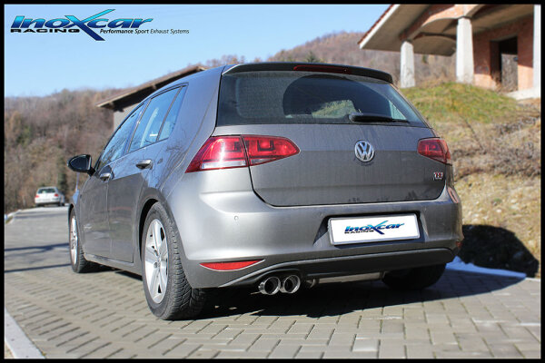 NEU: VOLKSWAGEN GOLF 7 1.4 TSI (140hp-150hp) 2013-- Sportauspuffanlage Edelstahl - NEU: VOLKSWAGEN GOLF 7 1.4 TSI (140hp-150hp) 2013-- Sportauspuffanlage Edelstahl