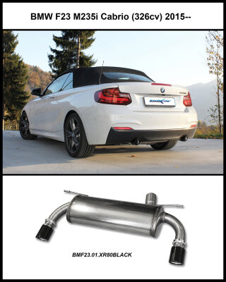 NEU: Inoxcar Sportauspuff BMW F23 M235i (326cv) 2015-- - 