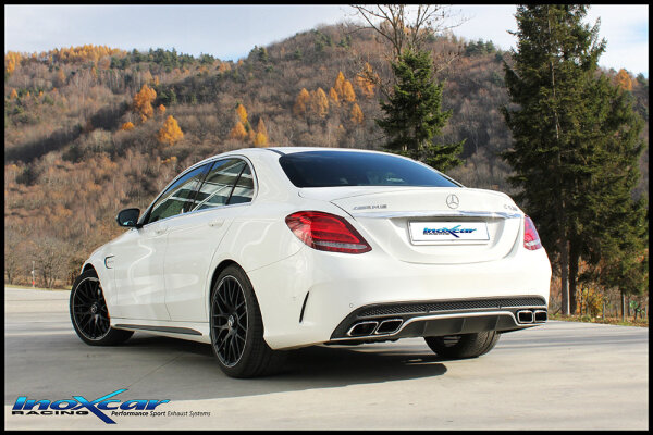 NEU:  Inoxcar Sportauspuff Mercedes Classe C63 (W205) AMG S 4.0i V8 BiTurbo (510PS) 2015-- - 