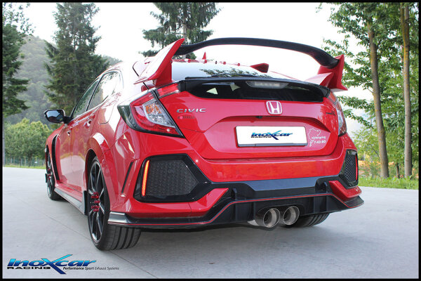 NEU:  Inoxcar Sportauspuff Honda CIVIC TYPE-R 2.0i (320cv) 2017-- - NEU:  Inoxcar Sportauspuff Honda CIVIC TYPE-R 2.0i (320cv) 2017--
