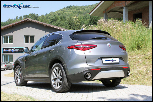 NEU: Inoxcar Sportauspuff Alfa Romeo Stelvio 2.0 Q4 - 
