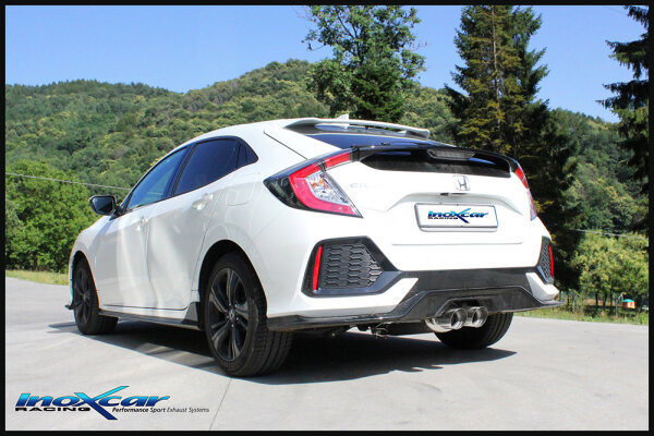 NEU: Inoxcar Sportauspuff Honda Civic 1.5 Turbo 182PS 2018-- - NEU: Inoxcar Sportauspuff Honda Civic 1.5 Turbo 182PS 2018--