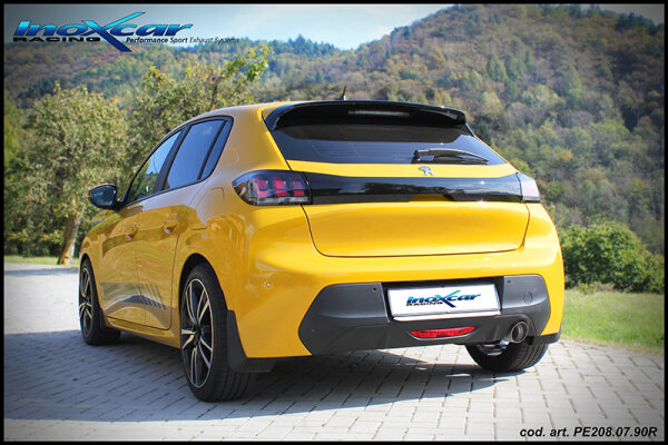 NEU: Inoxcar Sportauspuff Peugeot 208 New 1.2 101PS 2019- - NEU: Inoxcar Sportauspuff Peugeot 208 New 1.2 101PS 2019-