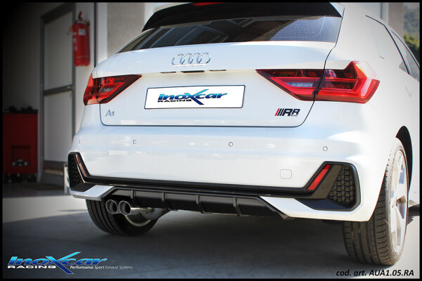 NEU: Inoxcar Sportauspuff Audi A1 GB 2.0 TFSI Sportback 2018- - NEU: Inoxcar Sportauspuff Audi A1 GB 2.0 TFSI Sportback 2018-