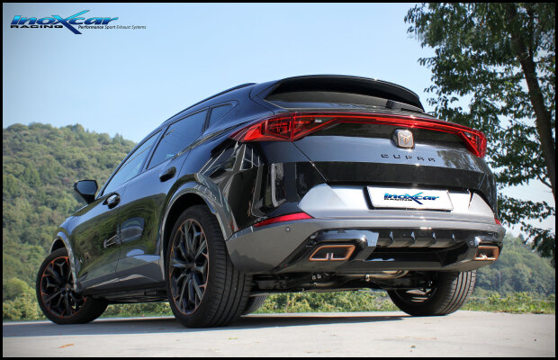 NEU: Inoxcar Sportauspuff Cupra Formentor 1.4 e-Hybrid 204-245PS 2021- - 
