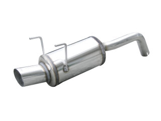 FIAT 500 1.4 16V 100PS Sportauspuff 90mm Rally Edelstahl