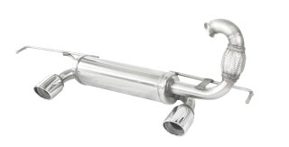 Renault Twingo 3 GT 900 110PS Inoxcar Sportauspuff 80mm X-Race Edelstahl