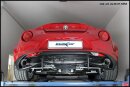 Alfa Romeo 4C Sportauspuff 100mm X-RACE Edelstahl