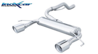 Opel Corsa E OPC 1.6i Turbo 207PS Endschalldämpfer 100mm X-RACE Edelstahl