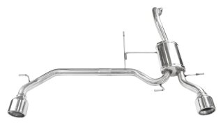 Opel Corsa E OPC 1.6i Turbo 207PS Duplex-Sportauspuff 102mm Edelstahl