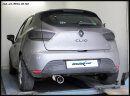 Renault Clio 4 1.5 dCi 75PS-90PS Sportauspuff 2x80mm...