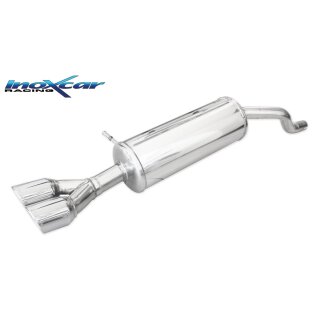 Opel Corsa F 1.2i T GS-Line 131PS Inoxcar Endrohre 2x80mm RACING Edel