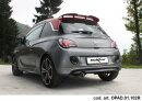Opel Adam S 1.4 Turbo 150PS Sportauspuff 102mm Edelstahl