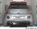 Opel Adam S 150PS Sportauspuff 102mm Edelstahl