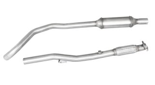 Opel Adam S 1.4 Turbo 150PS Mittelschalldämpfer Flexrohr Edelstahl