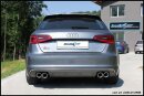 Audi A3 8V SPORTBACK S3 2.0i TFSI 300PS Sportauspuff 2x80mm X-RACE Edelstahl