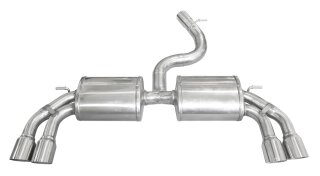 Audi A3 8V SPORTBACK S3 2.0i TFSI 300PS Sportauspuff 2x80mm RACING Edelstahl