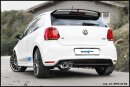 VW Polo WRC 2.0 TSI 220PS Sportauspuff 2x80mm RACING Edelstahl