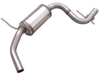 VW GOLF 6 1.4 TSI 160PS Mittelschalldämpfer Edelstahl