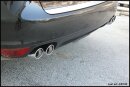 Porsche CAYENNE 3.0 TDI V6 240-245PS Duplex-Endrohre 90mm X-RACE Edelstahl