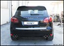 Porsche Cayenne 3.0 TDI V6 240-245PS Endrohrblenden 90mm X-RACE Edelstahl