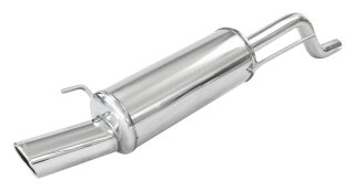 Fiat Punto Evo 199 1.4 8V 77PS Inoxcar Sportauspuff 90mm X-RACE Edelstahl