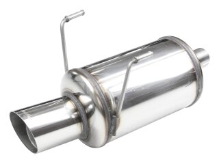 Fiat 500S 1.2 8V 69PS Inoxcar Sportauspuff 90mm RALLY Edelstahl