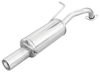 Toyota YARIS 1.0 69PS Inoxcar Sportauspuff 102mm Edelstahl