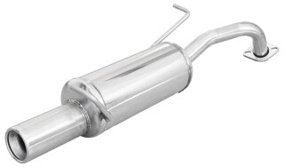 Toyota YARIS 1.0 69PS Inoxcar Sportauspuff 80mm Edelstahl