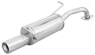 Toyota YARIS 1.0 69PS Sportauspuff 80mm Edelstahl