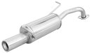 Toyota YARIS 1.0 69PS Sportauspuff 80mm Edelstahl