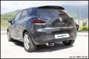 Renault Clio 4 1.2 75PS Sportauspuff 120x80mm Edelstahl