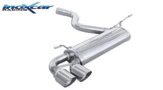 BMW F21 2.0 Turbo 125i 218PS Sportauspuff 2x80mm RACING Edelstahl