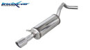 Audi A1 8X 1.6 TDI 90PS Sportauspuff 90mm RALLY Edelstahl