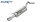 Audi A1 8X 1.6 TDI 90PS Sportauspuff 90mm RALLY Edelstahl