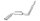 Volvo V70 2.5T AWD R 300PS Sportauspuffanlage 2x80mm RACING Edelstahl