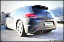 VW SCIROCCO 2.0 TDI 140PS Sportauspuff 2x80mm X-RACE Edelstahl