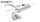 VW SCIROCCO 2.0 TDI 140PS Sportauspuff 2x80mm X-RACE Edelstahl