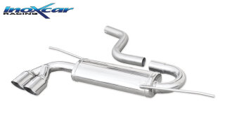 VW SCIROCCO 1.4 TSI 160PS Sportauspuff 2x80mm RACING Edelstahl