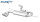 VW SCIROCCO 1.4 TSI 160PS Sportauspuff 2x80mm RACING Edelstahl